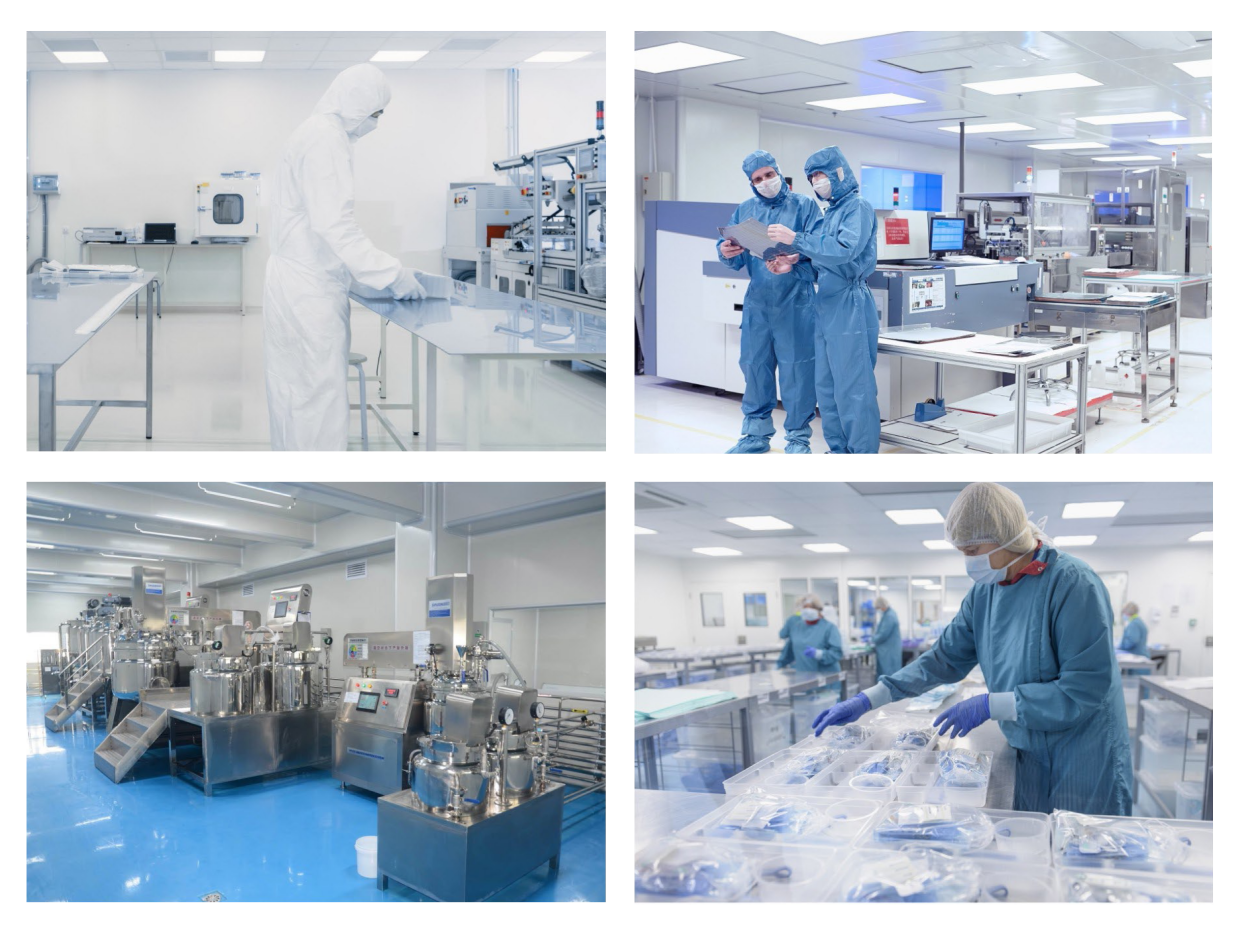 cGMP 藥廠等級生產工廠與製程環境